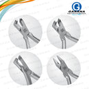 Garana Professional Dental Pliers Orthodontic Braces Wire Bending Loop Forming Cutting set of 16pcs TC