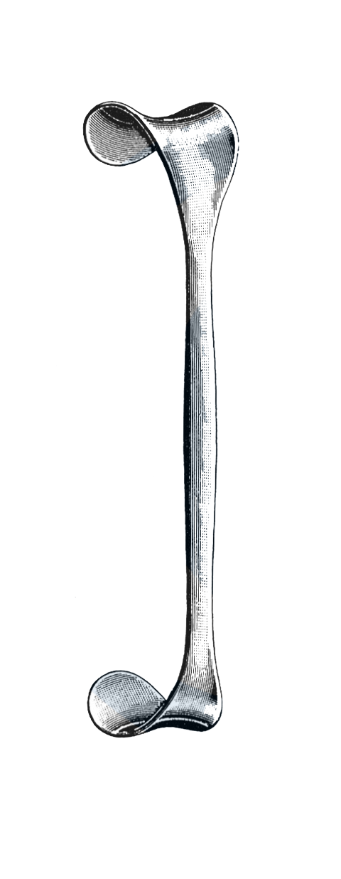 Goelet Retractor, Double End, 7 1/2" (19 cm) - Garana Industries