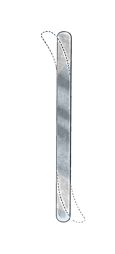 Ribbon Retractor, Malleable, 13", 1 3/4" Wide (45 mm) - Garana Industries