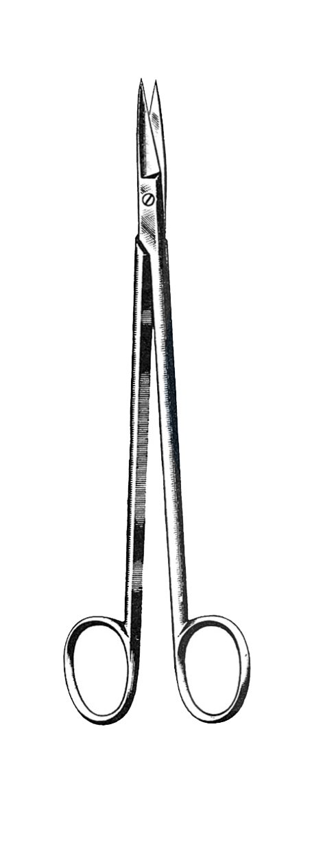 Adson Scissors, Straight 6 1/4" (16 cm) - Garana Industries