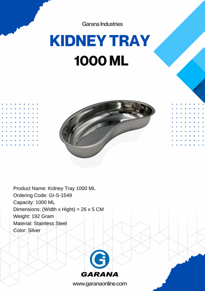 Kidney Tray 1000 ML