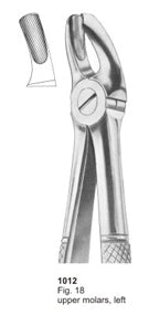 Extracting Forceps English Pattern Upper Molar Right