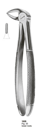 Extracting Forceps English Pattern Lower Roots