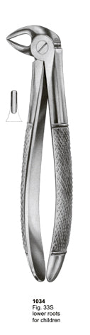 Extracting Forceps English Pattern Lower Roots For Children