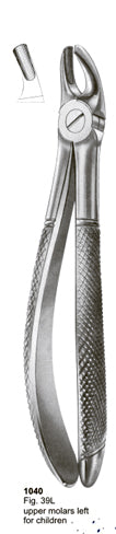 Extracting Forceps English Pattern Upper Molars Left For Children