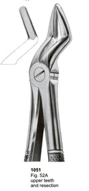 Extracting Forceps English Pattern Upper Teeth And Resection