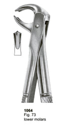 Extracting Forceps English Pattern Lower Molars