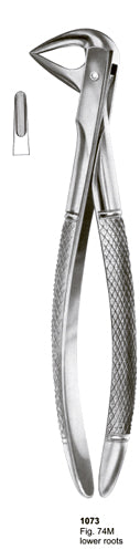 Extracting Forceps English Pattern Lower Roots