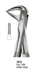 Extracting Forceps English Pattern Lower Roots