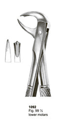 Extracting Forceps English Pattern Lower Molars
