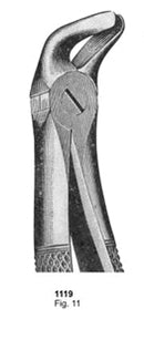 Extracting Forceps English Pattern Fig.11