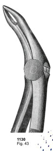 Extracting Forceps English Pattern Fig. 43