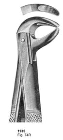 Extracting Forceps English Pattern Fig. 74R