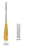 TC Parkes Rasp 21cm F Gold Plated