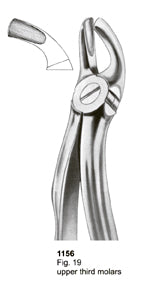 Extracting Forceps Fitting Handle Upper Third Molars
