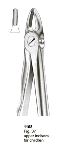 Extracting Forceps Fitting Handle Upper Incisors For Children