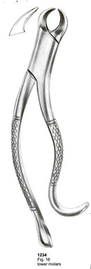 Extracting Forceps American Pattern Lower Molars