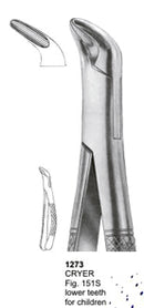 Extracting Forceps American Pattern Lower Teeth For Children