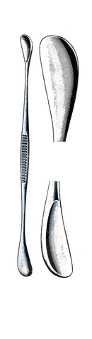 Furguson Gall Stone Scoop, Large, 9 1/4" (23.5 cm) - Garana Industries