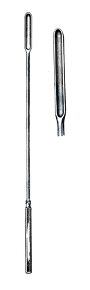 Mayo Cystic Duct Scoop 10 1/2" (26.5 cm) - Garana Industries