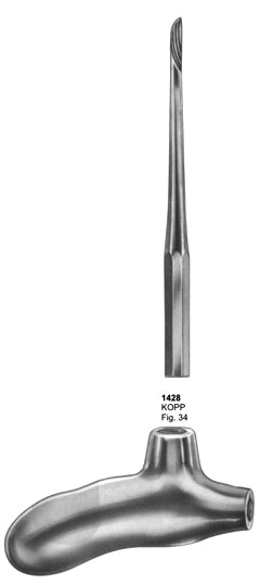 Root Elevator Adjustable Handle with Tip KOPP