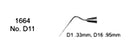 Obturation Instruments No. D11