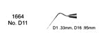Obturation Instruments No. D11