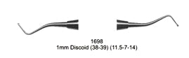 Excavators 1mm Discoid (38-39) Hollow Handle