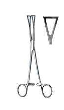 Duval Lung Grasping Forceps, 1/2" Jaw 8" (20 cm) - Garana Industries