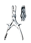 Stille-Luer Rongeur, Double Action, Curved, 9" (23 cm) - Garana Industries