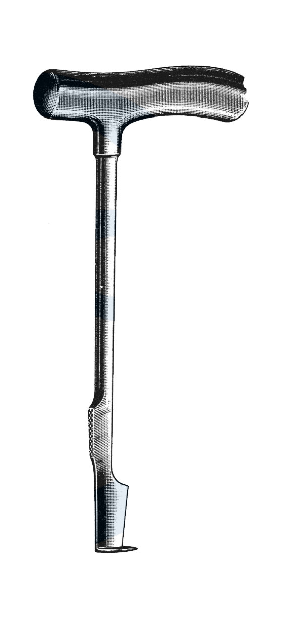 Lebsche Sternum Knife, 10" (25.5 cm) - Garana Industries