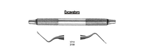 Excavators 31W Hollow Handle
