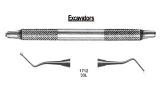Excavators 33L Hollow Handle