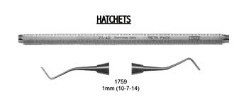 Hatchets 1mm Solid Handle
