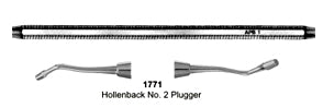 Amalgam Pluggers Hollenback No.2 Hollow Handle