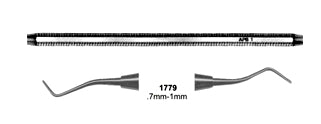 Amalgam Pluggers Condensers Applicators 7mm-1mm Hollow Handle