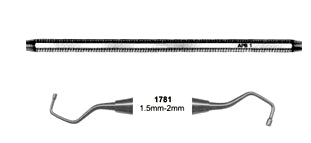 Amalgam Pluggers Condensers Applicators 1.5mm-2mm Hollow Handle