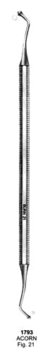 Burnishers Solid Handle Acorn
