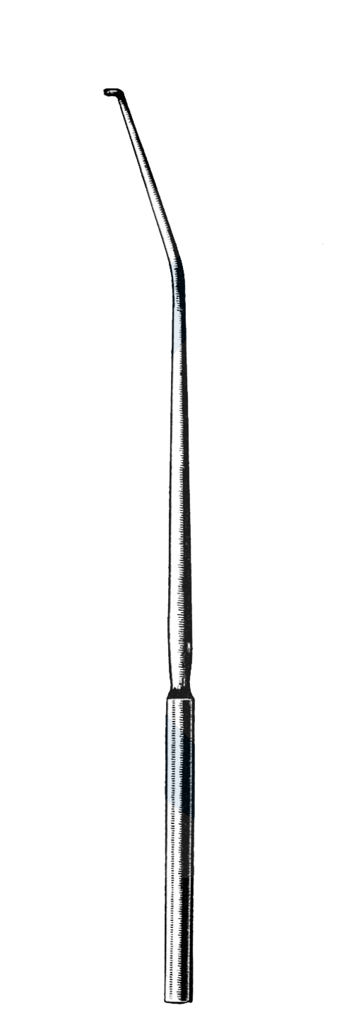 Dandy Nerve Hook, Angled Left 8" (20 cm) - Garana Industries