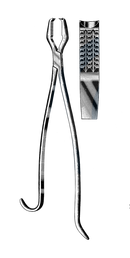 Lane Bone Holding Forceps, Plain, 13" (32.5 cm) - Garana Industries