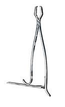 Lane Bone Holding Forceps, W/Ratchet, 13" (32.5 cm) - Garana Industries