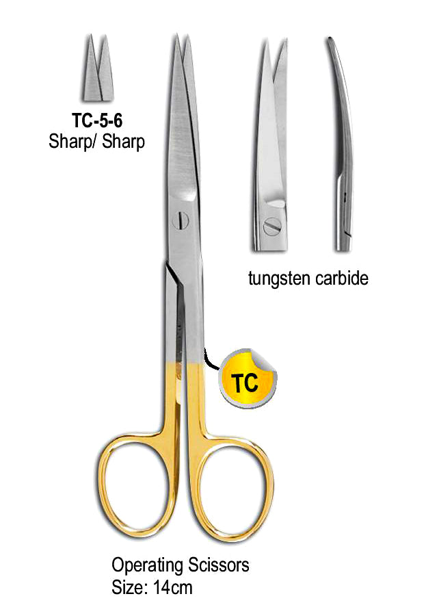 TC Operating Scissor SH/SH 14cm