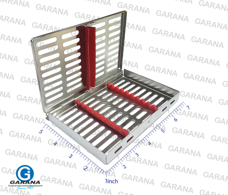 Sterilization Tray Cassettes Hold 10 Pcs - Garana Industries