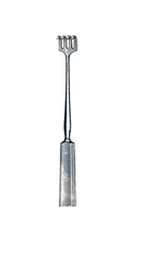 Knapp Lacrimal Sac Retractor, 4 Blunt Prongs 5 1/2" (14 cm) - Garana Industries