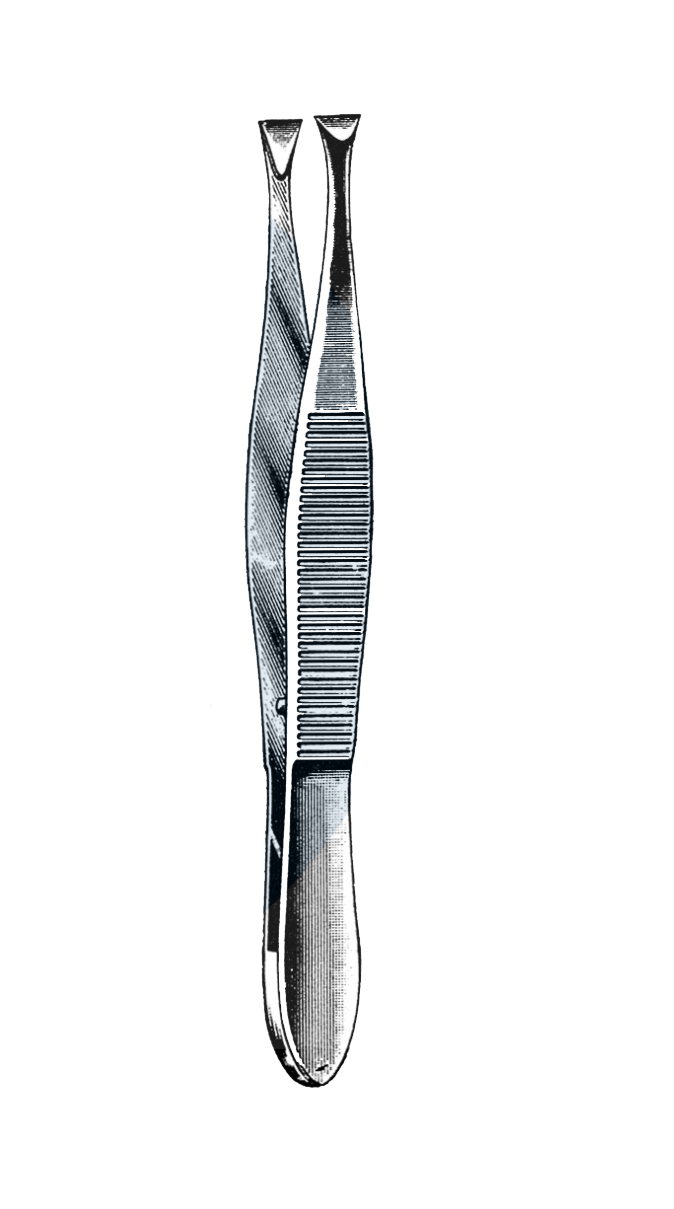Littauer Cilia Forceps, Plain 3 1/2" (9 cm) - Garana Industries