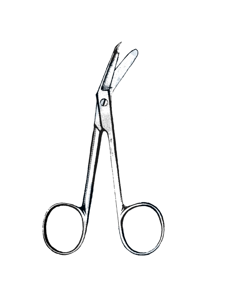 Stitch Scissors, Angular 4 1/2" (11.5 cm) - Garana Industries