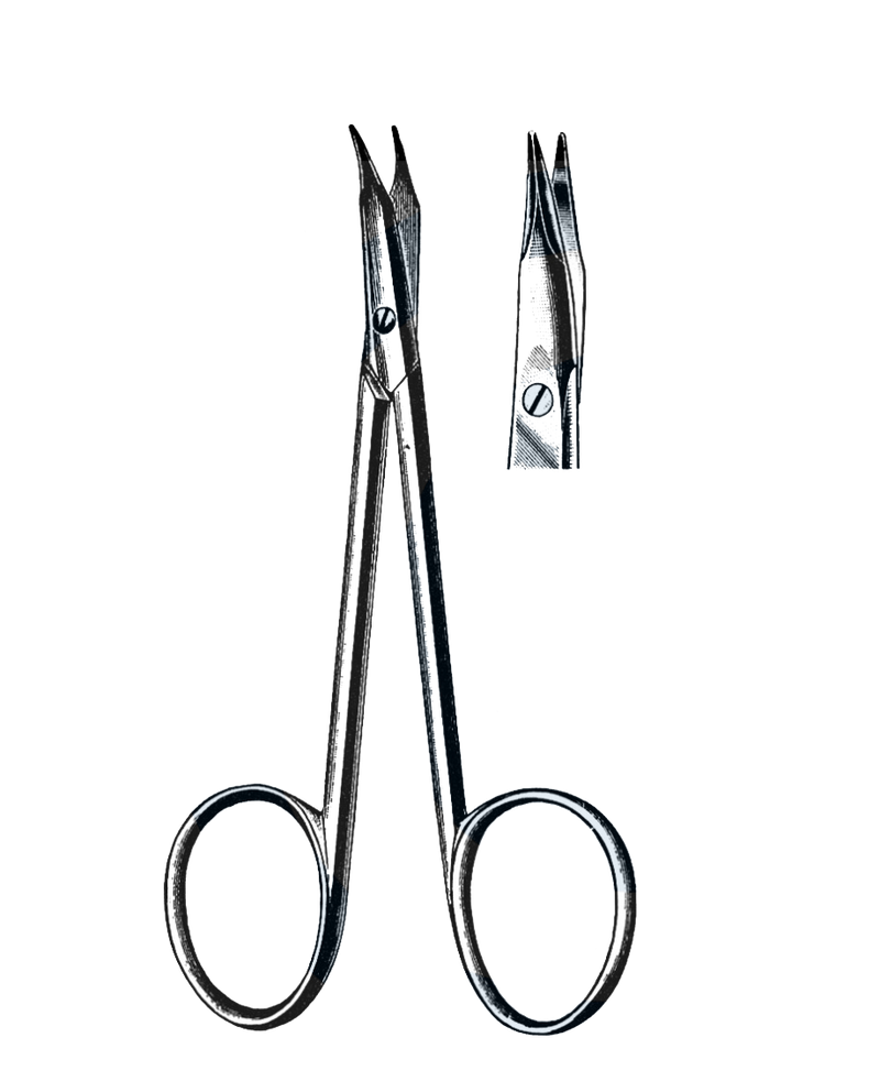 Stevens Tenotomy Scissors, Curved, Blunt, 4 1/2" (13 cm) - Garana Industries