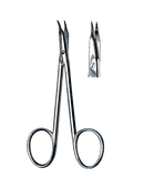 Stevenes Plastic Scissors, Curved, Sharp 4 1/2" (11.5 cm) - Garana Industries