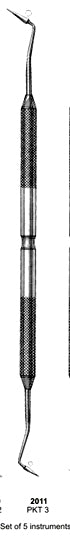 PK Thomas Wax Porclain & Cement Instruments PKT 3