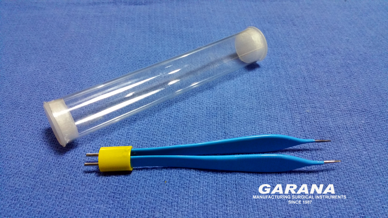 Adson Serrated 12 cm Tip Size 1cm Long & 1mm Wide Single Use Plastic & Reconstructive Bipolar Forceps